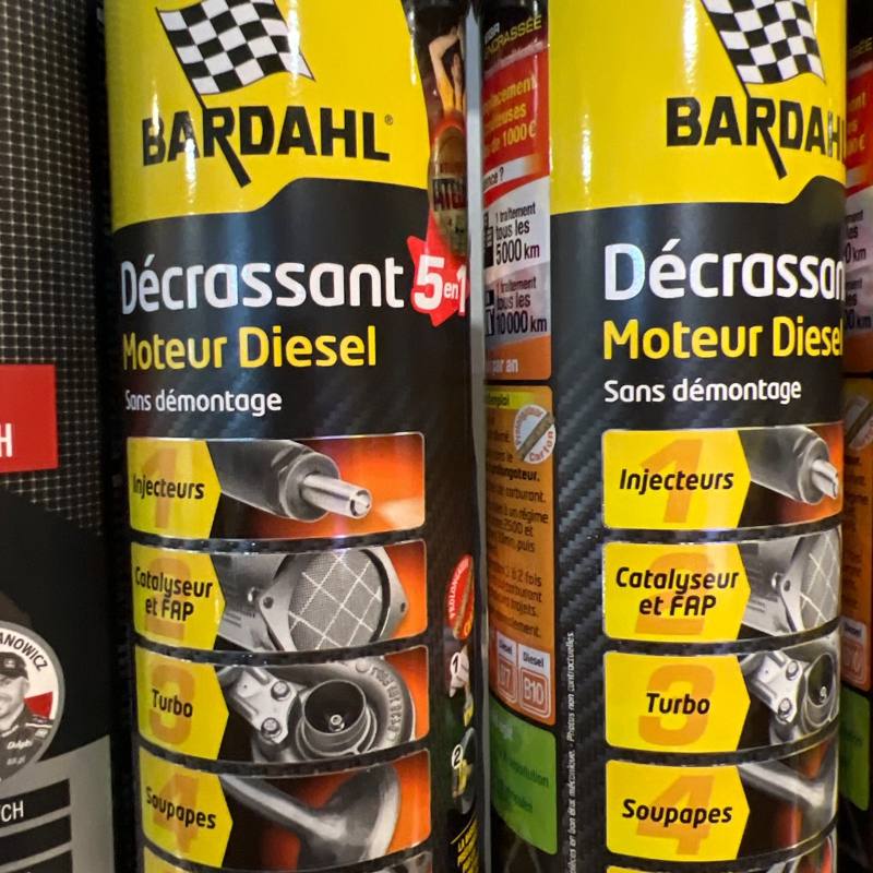 Décrassant moteur diesel 5 en 1 sans démontage Bardahl