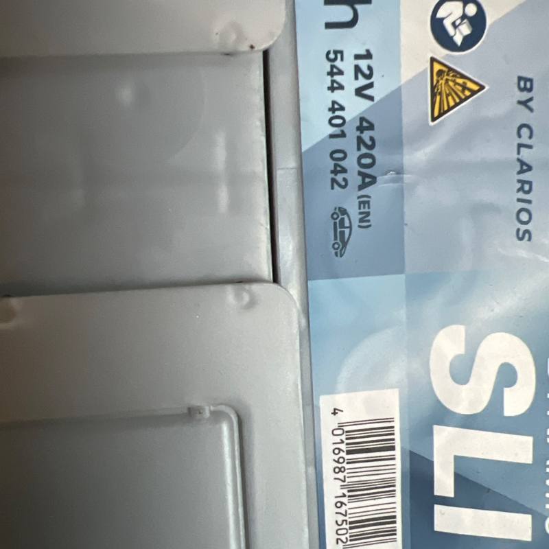 Batterie de démarrage 12V 44Ah 420A Varta 544 401 042