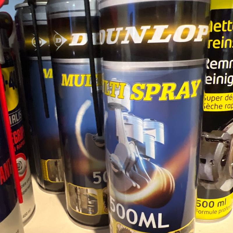 Spray multifonction Multi Spray 500 ml Dunlop