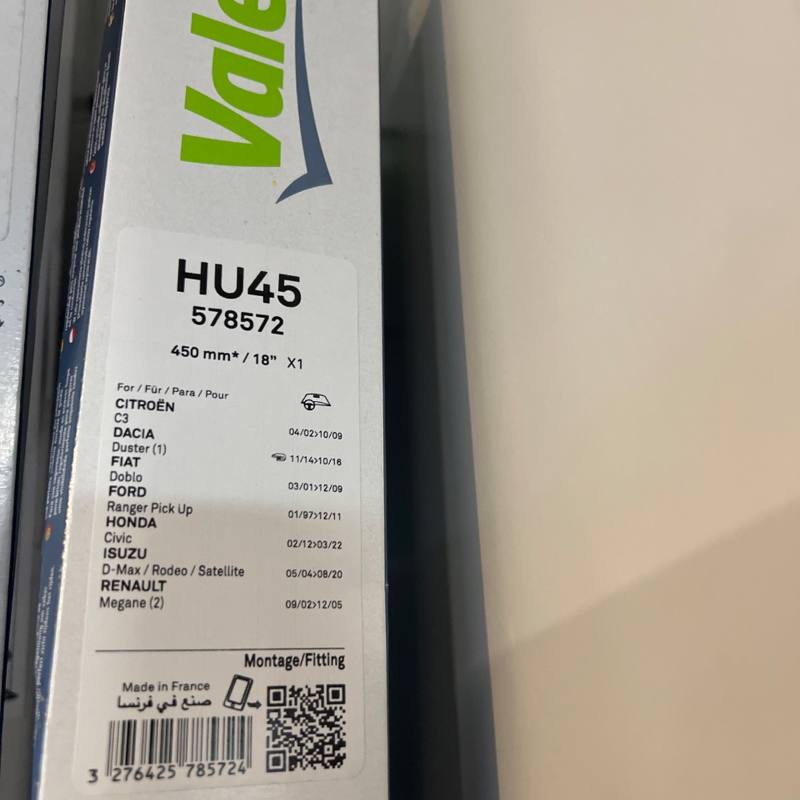 Balai d'essuie-glace Valeo 578572