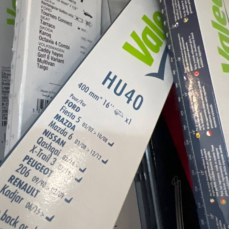 Balai d'essuie-glace arrière Valeo HU40