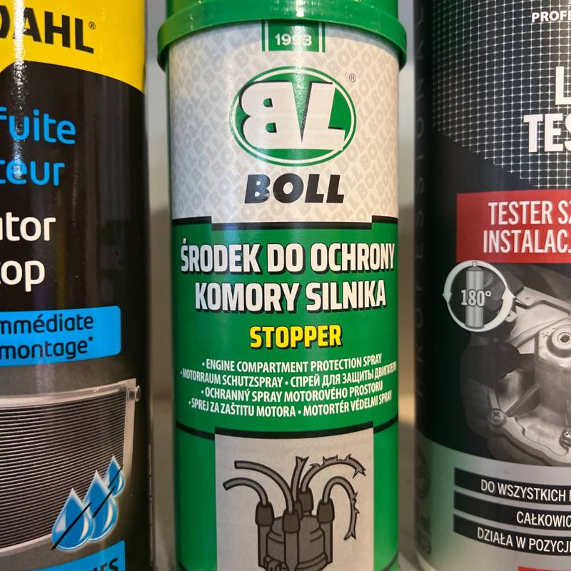 Spray de protection du compartiment moteur Stopper Boll