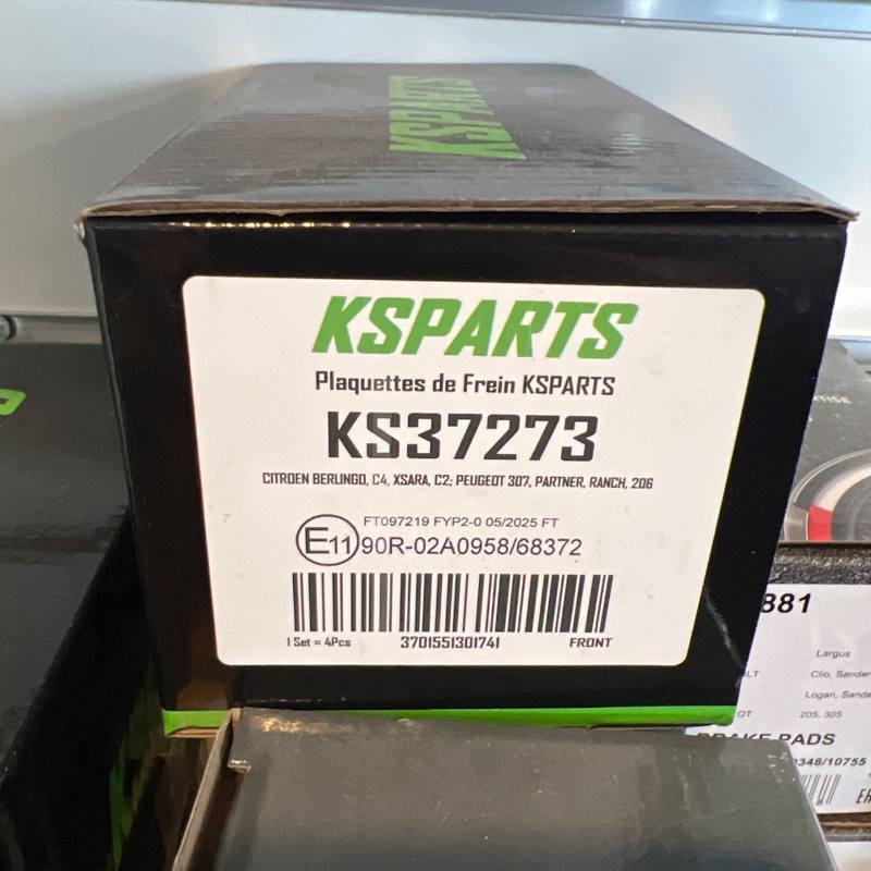 Plaquettes de frein avant KSPARTS KS37273