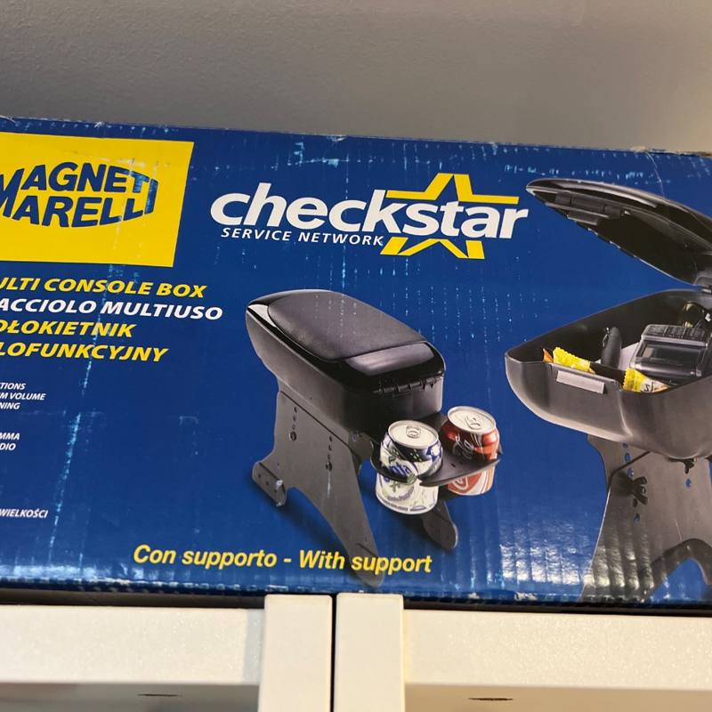 Accoudoir multifonction avec support Magneti Marelli