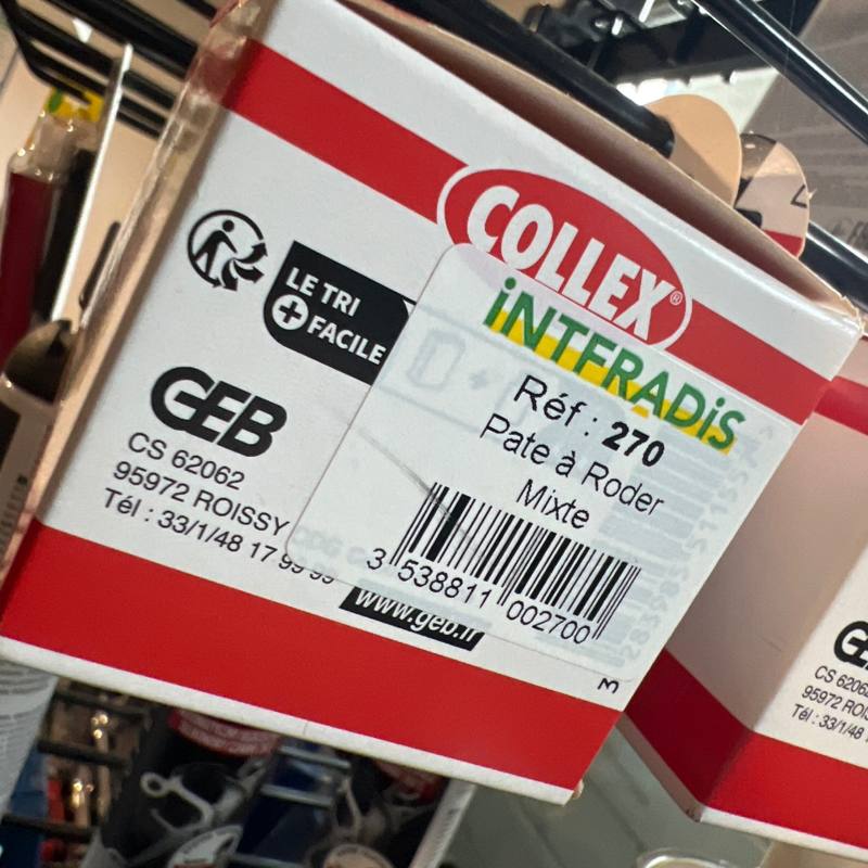 Pâte à roder mixte Collex 270