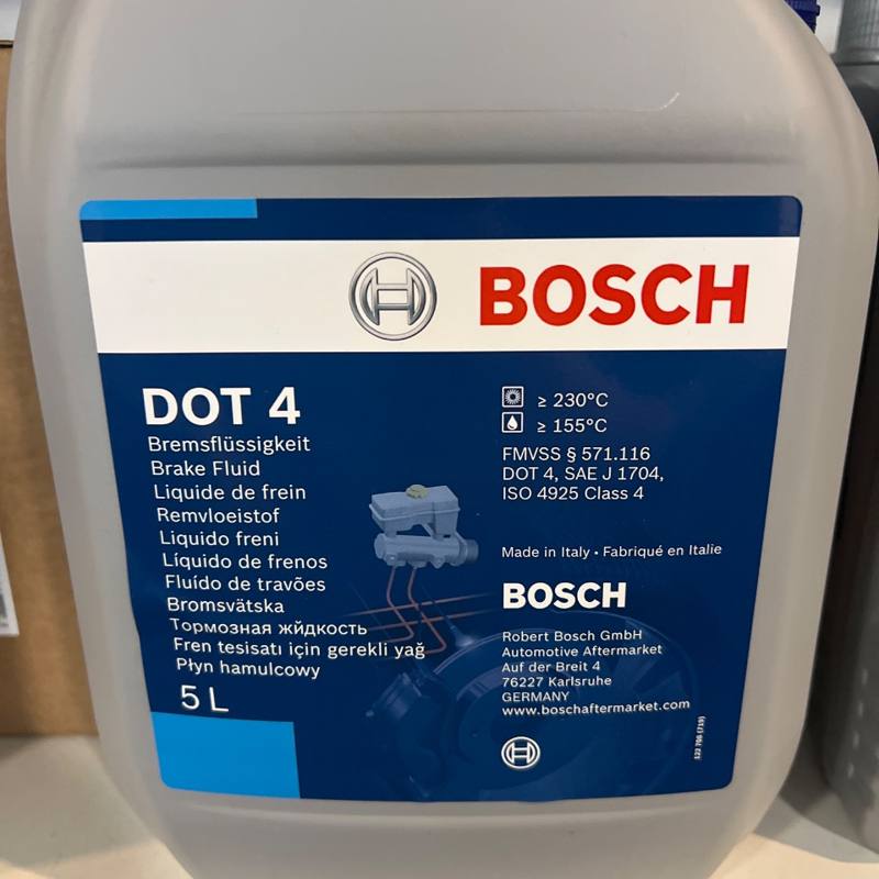 Liquide de frein DOT 4 5 L Bosch