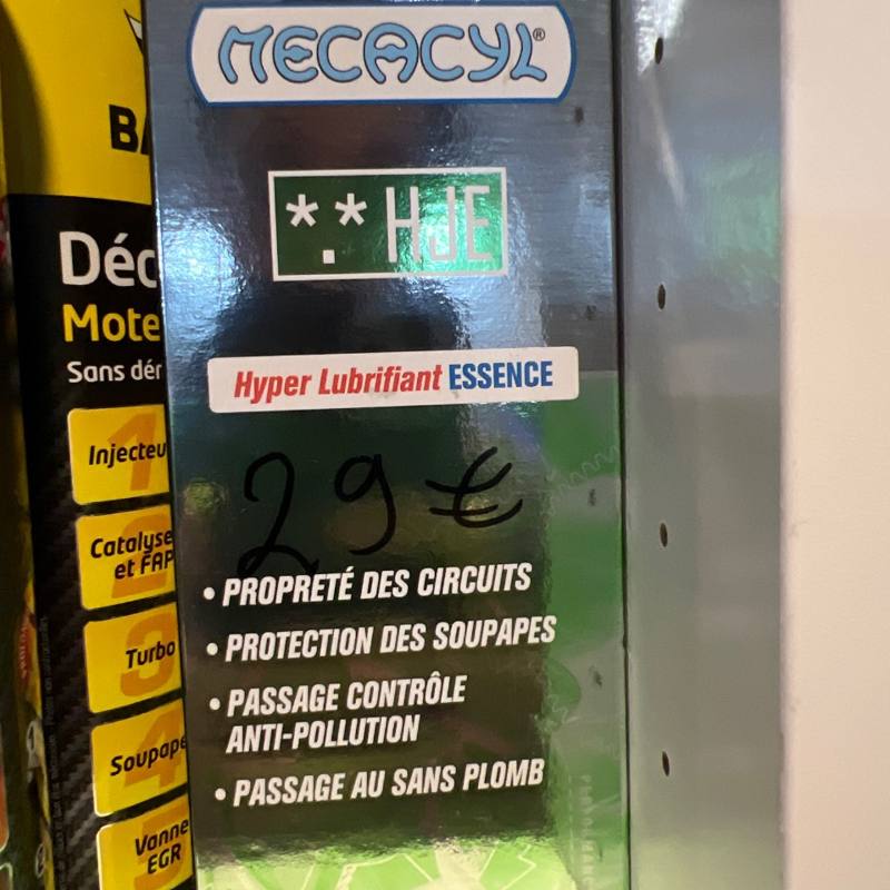 Hyper lubrifiant essence Mecacyl HJE