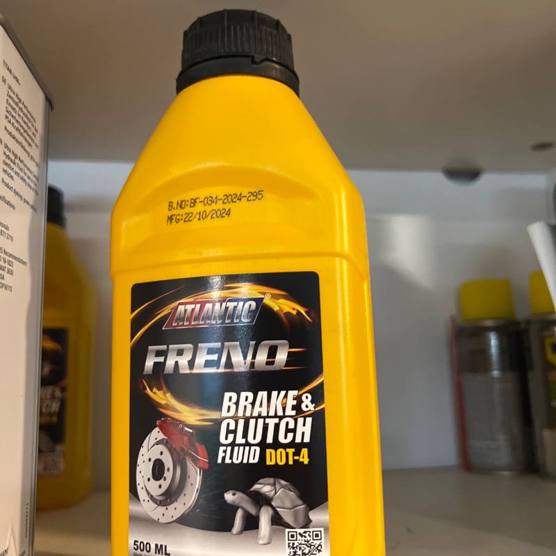 Liquide de frein et d'embrayage Freno DOT 4 500 ml Atlantic